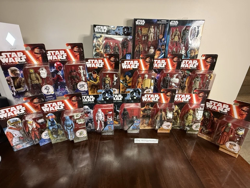 START WARS 迷你人物套装:ROUGE ONE、FORCE AWAKENS、REBELS — 第 1/4 张图片