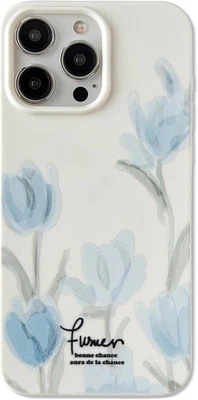 Pretty Florals iPhone 15 Pro Ultra Shockproof Case - Image 1 of 4