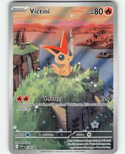 Victini - SV: Scarlet & Violet Promo Cards 208 Promo Reverse Holo NM - Picture 1 of 2