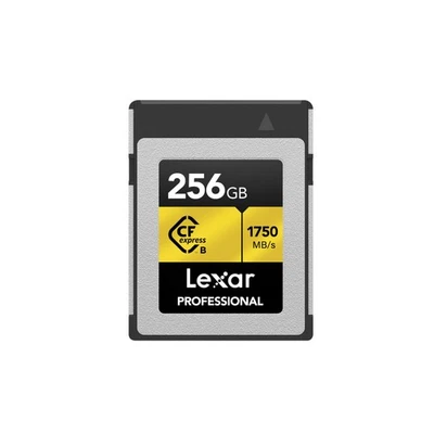 Lexar 256GB Professional CFexpress Type B Card GOLD Series