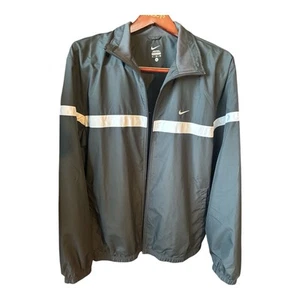 Chaqueta de Pista Nike Dri-Fit Cremallera Completa Cuello Simulado Para Hombre Talla XL Azul Ropa Activa - Imagen 1 de 4