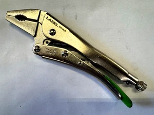 8" Locking Plier Curve jaw with side Cutter Lang 104-08-G Made in Germany - Bild 1 von 9
