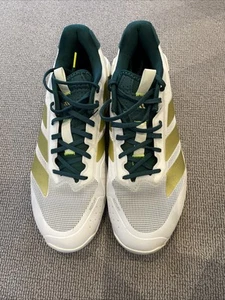 New Adidas Adizero Ubersonic 5 Hard Court Tennis White Men 9.5 Trainers IH3087 - Picture 1 of 6