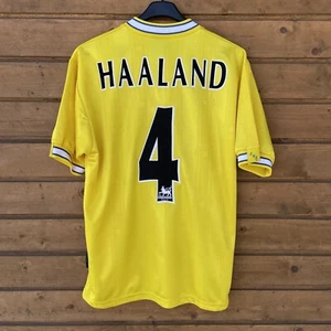 Vintage Haaland Leeds United 1997 1998 Third Puma Football Shirt Soccer Jersey - Picture 1 of 24