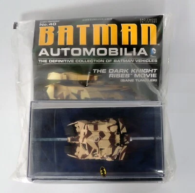 The Dark Knight Rises Movie Bane Tumbler Batman Automobilia No 40 Eaglemoss NIB - Image 1 of 4