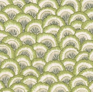 Pontchartrain Green Caspari Paper Table Napkins 33 cm square 3 ply lunch napkins - Picture 1 of 1