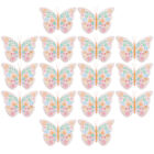  16 Pcs Disposable Plate Paper Party Supplies Favor Plates Butterflies