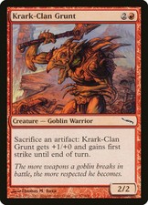 FOIL Krark-Clan Grunt | MtG Magic Mirrodin | English | Near Mint