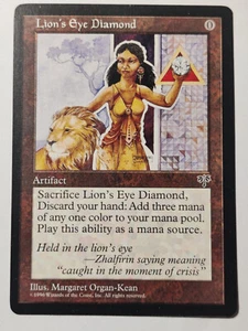 MTG Lion's Eye Diamond -MIRAGE [MIR] Set RESERVED LIST NM Out of Print - Picture 1 of 8