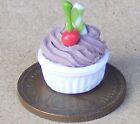 1:12 Maßstab Schokolade Souffle IN Ramekin Tumdee Puppenhaus Miniatur Dessert F
