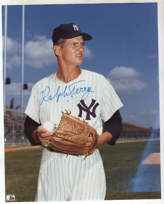 Ralph Terry Yankees Autographed 8x10 Photo w/COA 111524DMT-48 - Image 1 of 3