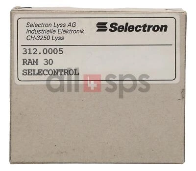 SELECTRON MEMORY MODUL 43120005 - RAM 30 (NO) - Bild 1 von 3