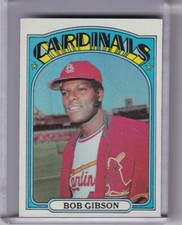 1972 TOPPS #130 BOB GIBSON ST. LOUIS CARDINALS HOF 6262A