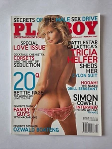 Playboy USA Magazine (February 2007) - Tricia Helfer (Battlestar Galactica) - Picture 1 of 2