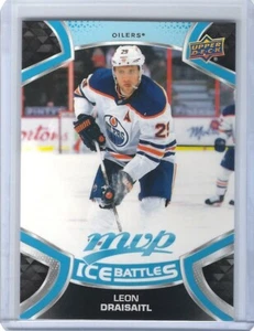 2021-22 Upper Deck MVP Ice Battles #IB-210 Leon Draisaitl SP   - Picture 1 of 2