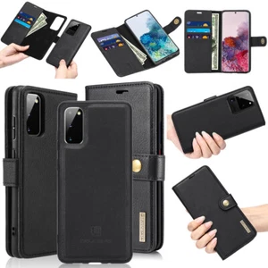 Rugged Shockproof Hybrid Bumper Protective Wallet Case For Galaxy S21 S20 Ultra - Picture 1 of 12