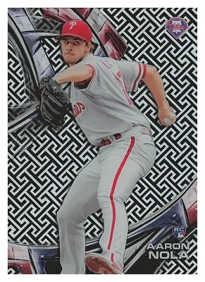 BB Aaron Nola 2016 Topps High Tek Buckle #HTAN RC - Image 1 of 2