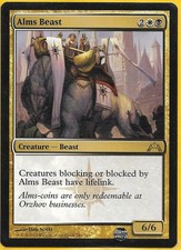 MTG magic 4x Alms Beast (M/NM) Gatecrash
