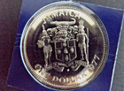 JAMAICA 1977 One Dollar PROOF