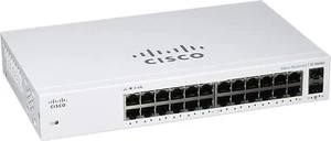 Cisco CBS110-24T-NA 26 Port Gigabit Ethernet 2 Giga SFP Unmanaged Network Switch - Bild 1 von 3