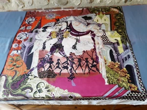 N20 FOULARD CARRE en soie CHRISTIAN LACROIX 84x88cm C. LACROIX SILK SQUARE SCARF - Imagen 1 de 12