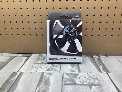 Fractal Design Dynamic X2 GP-12 FD-FAN-DYN-X2-GP12-BK 120mm Case Fan - Image 1 of 2