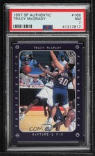 1997-98 SP Authentic Tracy McGrady #166 PSA 7 Rookie RC HOF