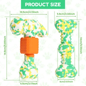 Chewers Dog Bone Attractive Sturdy Dog Chew Toy Bone Safe Teething Toys KoWYq - Picture 1 of 11