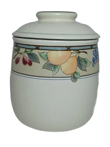 Vintage Original Mikasa Garden Harvest Replacement Medium Canister &Lid CAC29... - Picture 1 of 4
