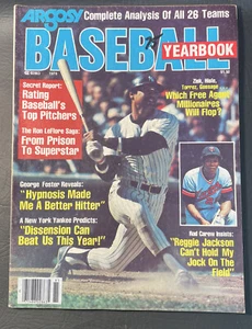 1978 Argosy Baseball Yearbook Magazine---Reggie Jackson  Excellent - Picture 1 of 2