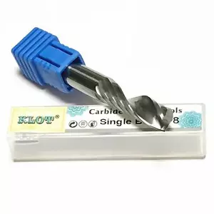 Cortador fresado de una sola flauta de carburo sólido 1 mm-12 mm para tablero de fibra de PVC PP PA PS - Imagen 1 de 7