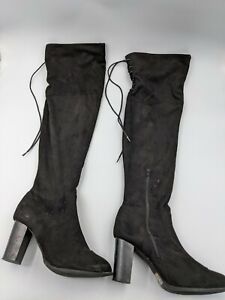 Charlotte Russe Women's Black Thigh High Boot's Size 10 