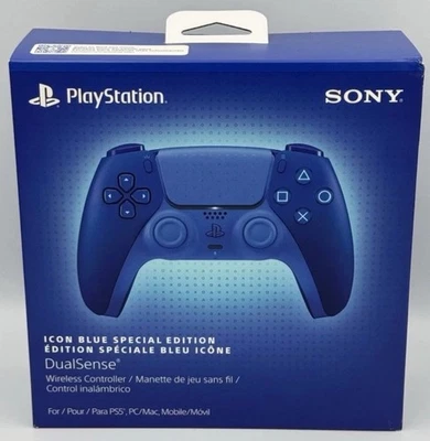 Sony PS5 Icon Blue Special Edition DualSense Controller | Brand New In Hand - Image 1 of 4