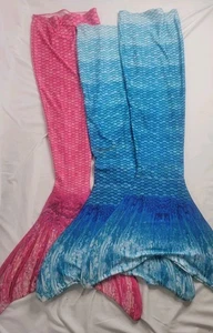 Meerjungfrauenflosse Fun Konvolut 3 Stück enthalten.. Monoflosse Pro. Blau Und Rosa  - Bild 1 von 12