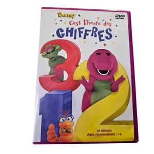 Barney – C’est l’heure des Chiffres DVD (French) – Rare Educational 2004 – Count - Picture 1 of 3