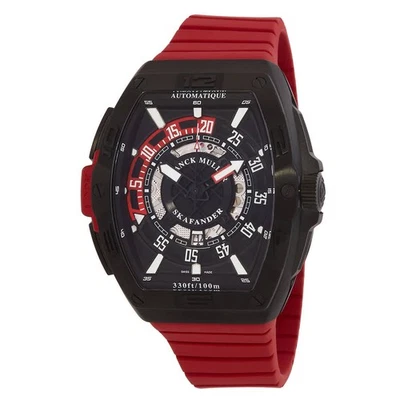 Reloj para hombre Franck Muller Skafander automático esfera negra FMDVSCDTTTNRBRTTNRER Foto 1 de 3