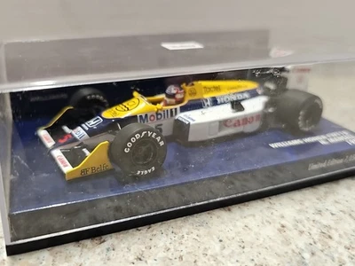 Paul's Model Art Minichamps F1 1987 Williams Honda FW 1B N. Mansell 1:43 Lmtd! - Image 1 of 4