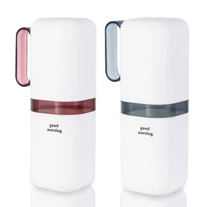 Toothbrush Travel Case,Toothbrush Holder and Rinse Cup with Handle Travel Too... - Picture 1 of 7
