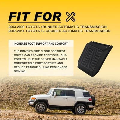 APTO PARA 4RUNNER TOYOTA FJ CRUISER TRANSMISIÓN AUTOMÁTICA REPOSAPIÉS DELANTERO OE#58190-35032 Foto 1 de 4