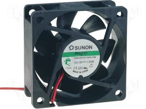 Ventilador Sunon 60x60x25mm MF60251V1-A99 DC 12V 4500 rpm 27dBA Vapolager 2 hilos - Imagen 1 de 1