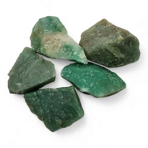 Grüner Quarz Kristall natürliche grobe Stücke Brasilien 302,1 Gramm. - Bild 1 von 1