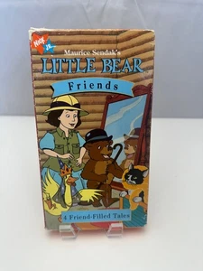 Little Bear Friends 4 Friend-Filled Tales VHS 1999 Nickelodeon Orange Tape - Bild 1 von 4