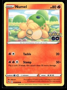 2022 Sword & Shield - Pokémon GO Numel Basic/Common #13 - Picture 1 of 2