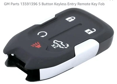 GM OEM Control remoto de entrada sin llave / Llavero #13591396 - GMC Sierra - Nuevo, sellado Foto 1 de 4