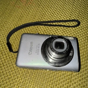 Cámara digital Canon IXUS 80 IS lente plateada error leer descripción reparación - Imagen 1 de 11