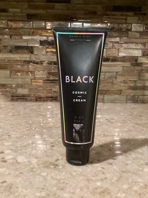 Bath & Body Works ~ CREMA CÓSMICA NEGRA ~ 8 OZ Crema Corporal Nueva con ENVÍO GRATUITO Foto 1 de 2