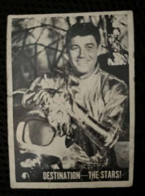 VINTAGE 1966 TOPPS LOST IN SPACE 'DESTINATION--THE STARS!' #6 TRADING CARD - Image 1 of 4