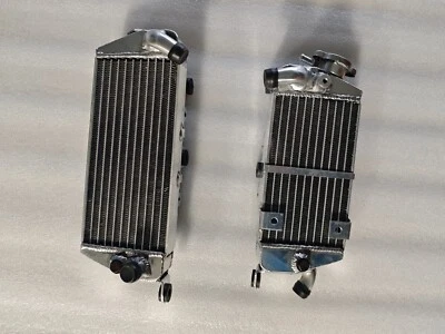 Radiadores de aluminio izquierda + derecha Fit Kawasaki KLX250 KLX250R 1994-1996 Foto 1 de 4