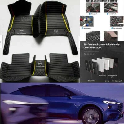 For Toyota 4Runner 1995-2020 Car Floor Mats Custom Anti-slip Liners Carpets Rugs Foto 1 de 4