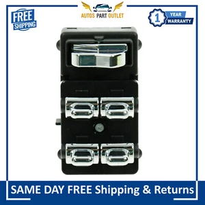 New Front Master Power Window Switch LH Side For 1998-2002 Lincoln Town Car - Picture 1 of 4